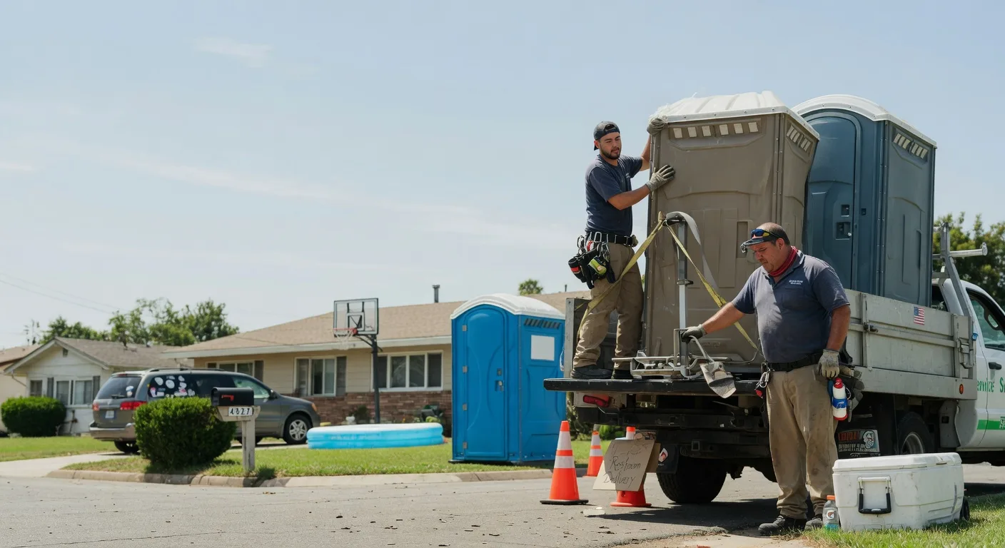 Porta Potty Rental in Vandervoort, AR near me